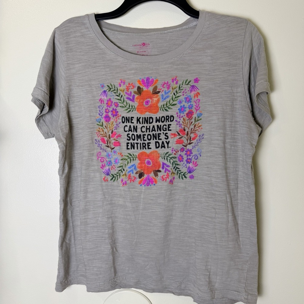 Natural Life Graphic tee boho beach coastal bohemian